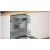 Bosch Serie 4, Félig beépíthető mosogatógép, 60 cm, Szálcsiszolt acél, SMI4HCS07E 139551463