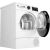 Bosch Serie 6 9kg hőszivattyús szárítógép ferde nézet nyitott ajtóval