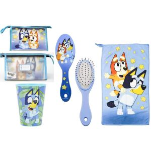 DISNEY Bluey higijenski set: torbica, četka za kosu, ručnik i šalica - Dom i vrt