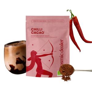Cacao organica cu ciuperci adaptogene, Cosmic Dealer, Chilli, 120 g 139555738 - Alimente & Băuturi
