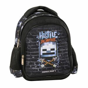 Minecraft Wall Vorschulrucksack, Schwarzer Minecraft Rucksack für Kinder - Rucksäcke & Taschen für Kindergarten