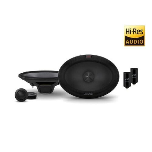 Difuzoare auto componente Alpine R-S69C.2 6x9 inch, Hi-Res Audio