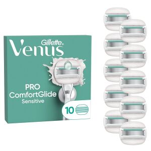 Gillette Venus Pro Comfortglide Sensitive Borotva Pótalkatrész - 10 db 139558301 - Borotvapenge