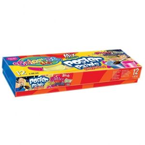 Colorino Kids Mix boje za postere (metalik, svjetleće, neonske, šljokice) 139559851 - Školski pribor za slikanje