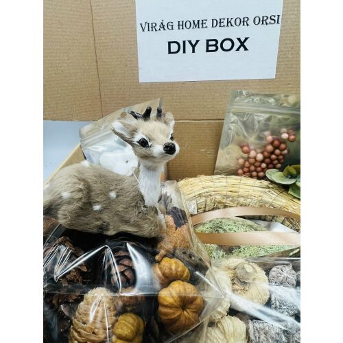 Csináld magad Őszi Őzike Ajtódísz Készlet - Közelkép