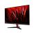 Acer Nitro KG272E 27 hüvelykes gaming monitor, szögletes oldalnézet