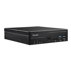Shuttle XPC Barebone DH410S Mini PC - Intel H410, LGA1200, Fekete 139569944 - Shuttle