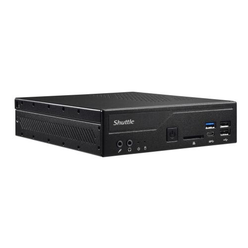 Shuttle XPC Barebone DH410S Mini PC - Intel H410, LGA1200, Fekete 139569944