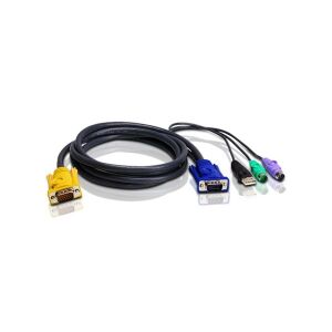 3m PS/2-USB KVM Konzol Kábel - CL5808, CL5816, CS82U, CS84U kompatibilis