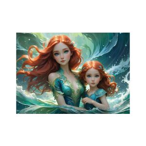 Alipson Anya és Lánya Puzzle - Víz és Tűz, 2x500 db 139571906 - Puzzle & Kirakó