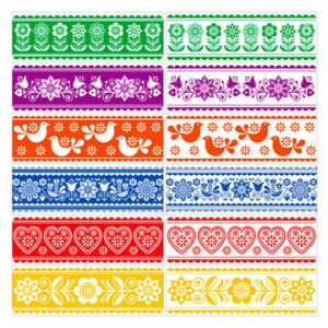 Set aus 12 dekorativen Ostereierfolien - spezielles Design 139572610 - Ostern Dekoration