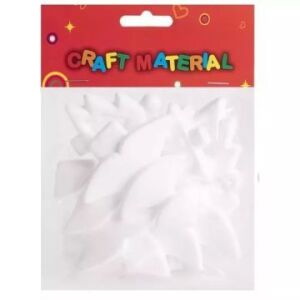 Zestaw choinek z pianki - 6 szt. 139572640 - Materiał dekoracyjny Hungarocell