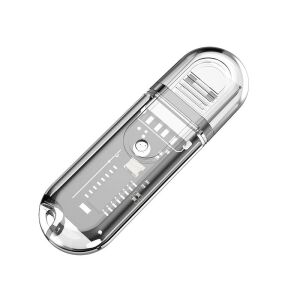 Átlátszó Bluetooth adapter, USB interfész, Plug & Play, Bluetooth V5.3 - Bluetooth adapter