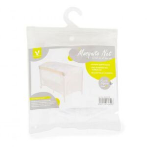 Csomagolt fehér szúnyogháló 60x120cm-es kiságyhoz - Cangaroo