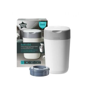 Tommee Tippee Twist & Click Pelenkatároló - Szagmentes, Fehér 139573200 - Pelenkatartó vödör, zacskó