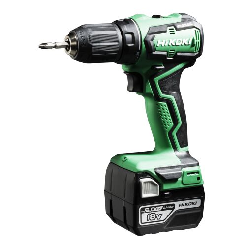 Akumulátorový vŕtací skrutkovač Hikoki DS18DD-5AH 18V s 5Ah batériou