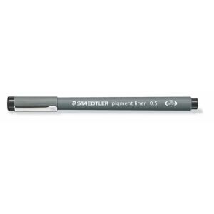 STAEDTLER Pigment Liner 308 - 0,5 mm Fekete Tűfilc 139575317 - Írószer