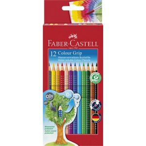 FABER-CASTELL Grip 2001 Színes Ceruza Készlet - 12 db, Háromszögletű 139575452 - Színes ceruza