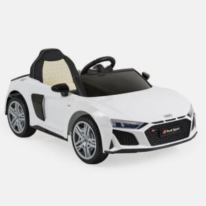 Audi R8 Spyder elektromos kisautó - 105cm, Fehér