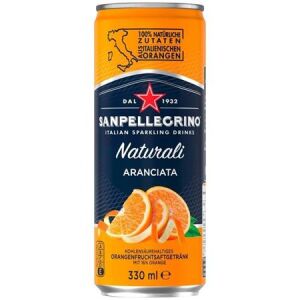 San Pellegrino Naturali Aranciata - Narancsos Szénsavas Üdítő - 0,33l 139576042 - Szénsavas üdítőital