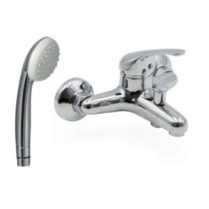 Flinke Q-1 Fali Kád- és Zuhanycsaptelep Szett - Acél