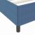 vidaXL Kék Bársony Boxspring Ágy sarok részlet