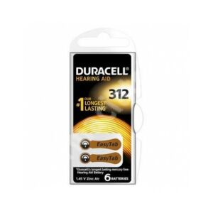 Duracell 312 Hallókészülék Elem - 6 db (HA ZA312) 139616366 - Duracell