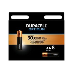 Duracell Optimum AA Elemek - 8 db, Alkáli 139616381 - Duracell