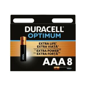 Batérie Duracell R3 AAA Optimum, 8 ks 139616444 - Duracell
