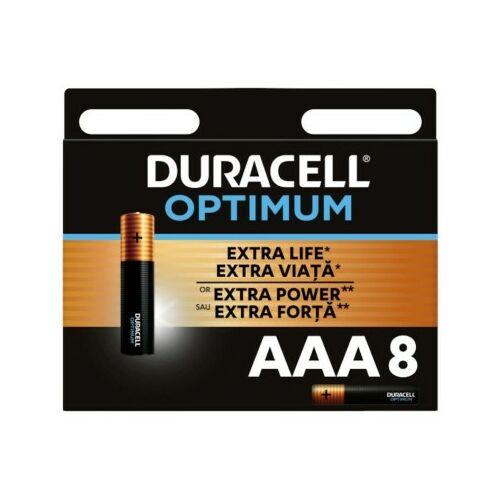 Duracell R3 AAA Optimum Batterien, 8 Stück 139616444