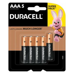 Duracell Basic AAA Alkáli Elem - 5 db 139616527 - Duracell Elem