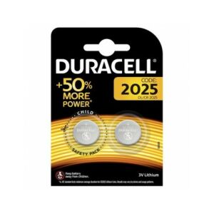 Duracell CR2025 3V Lithiumbatterien 2er-Set