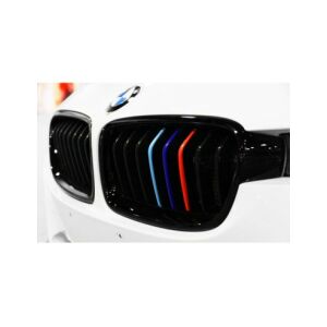Set 3 Fasii Autocolant Sticker Ornament Auto BMW M Power 139616564 - Benzi decorative pentru mașini