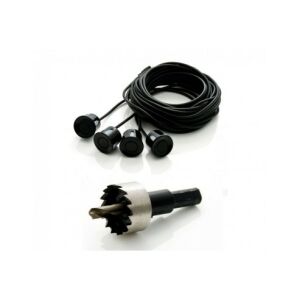 Set senzori de parcare cu burghiu, 22 mm, argintiu - Radare de mers înapoi