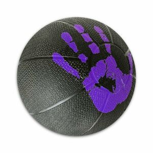 Salta 10kg gumi medicinlabda lila kézlenyomattal - Medicinlabda