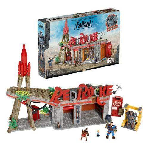MEGA Fallout Red Rocket Truck Stop Építőkészlet - 824 darabos 139617429