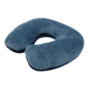 Възглавница за пътуване с мемори пяна - 30x29 см, Синя, Полиестер 139619208 - Възглавница за врата