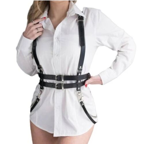 Set centuri de dama Culoare neagra Latime medie Material non-stretch Piele artificiala 100% poliuretan 139619904