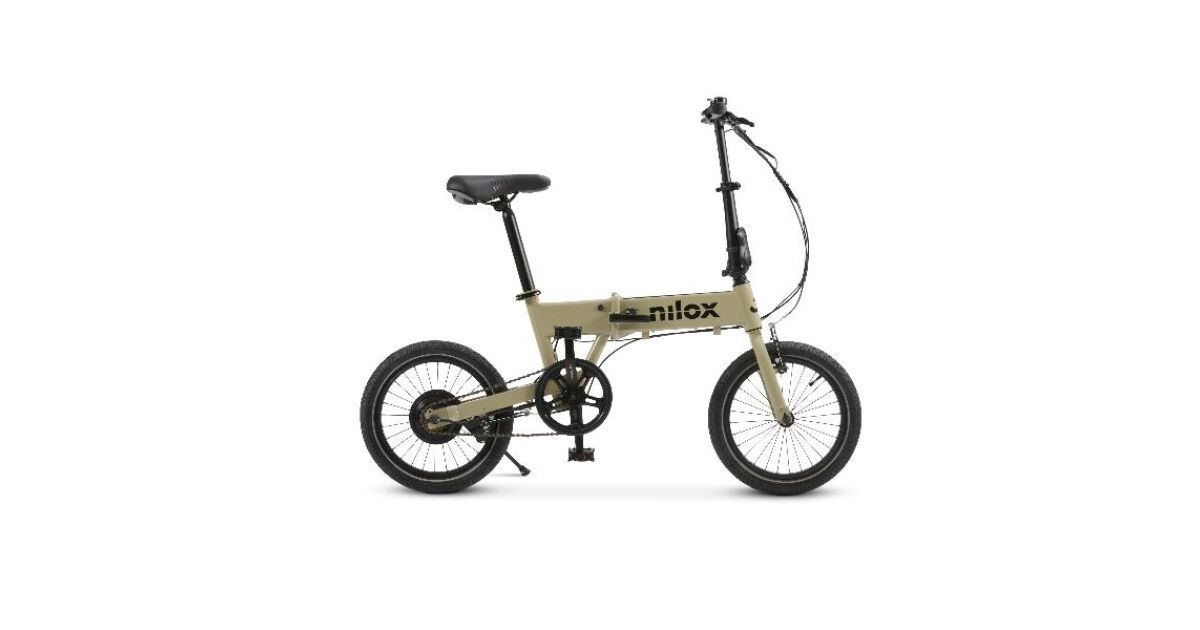 NILOX URBAN eBike J2 - Bicicletă Electrică Pliabilă - Autonomie
