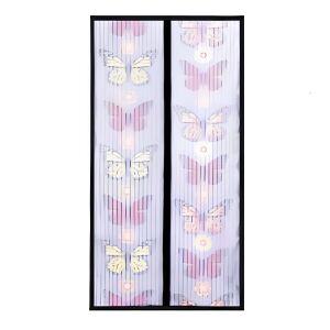 Alista Home protihmyzová záclona na dvere, sieťka proti komárom a muchám, magnetické zatváranie, 100 x 210 cm - sivá - Sivá 139622717 - Výstavba záhrady