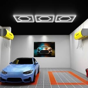 Sześciokątne diody LED w kształcie plastra miodu 1050 mm x 1200 mm 139622774 - Lampy i oświetlenie