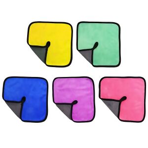 Sada mikrovláknových autohandričiek na údržbu a čistenie, 5 kusov 139622776 - Utierky z mikrovlákna