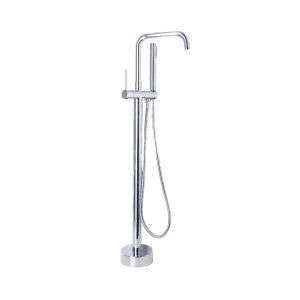 Standmischer mit Kolben und Schlauch, Sanitärmessing, Chrom, CF2039 139622896 - Wasserhahn