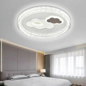 SKYForma Starry LED-Kronleuchter, 64 W, kaltes/warmes/neutrales Licht, Schwarz 139622970 - Deckenleuchten