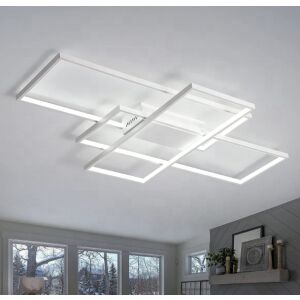 LANDYN LED Deckenleuchte mit Fernbedienung an der Decke montiert - Deckenleuchten