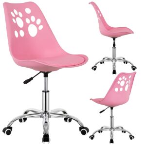 Springos Drehstuhl - Rosa