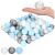 Kg0042 play balls in hand, light blue, pearl, and gray