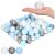 Kg0042 play balls in hand, light blue, pearl, and gray