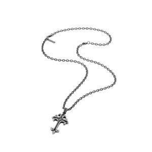 Police PJ26182PSE/03 Férfi Nemesacél Nyaklánc - Ezüst Kereszt Medál 139629953 - Férfi ékszer