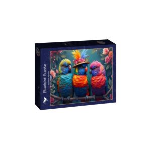 Bluebird - Rainbow Parrots 1000 db-os puzzle 139630796 - Bluebird